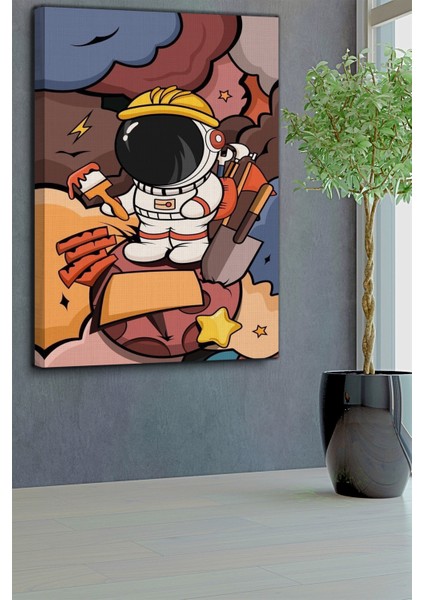 Bebek - Çocuk Odası Temalı, Astronot Tablo-805 fırsatları