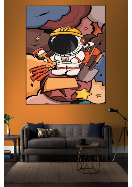 Bebek - Çocuk Odası Temalı, Astronot Tablo-805 indirimleri