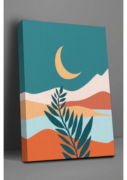Minimalist Temalı, Bohem Desenli Tablo-612