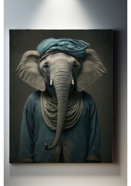 Hayvan Temalı, Çöl Fili Tablo-849