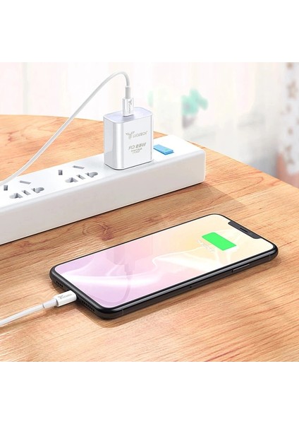 iPhone 14 Pro Uyumlu Lightning Hızlı Şarj Aleti