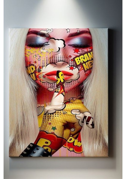 Insan Temalı, Pop Art Tablo-914