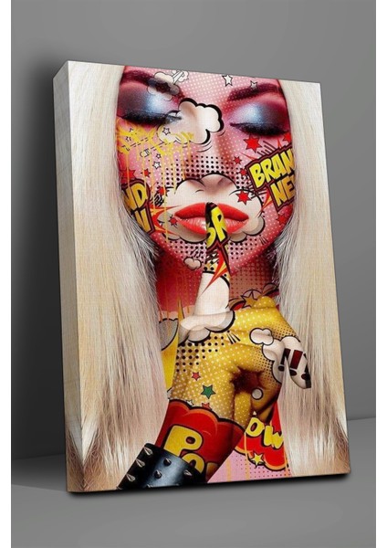 Insan Temalı, Pop Art Tablo-914 fiyatları