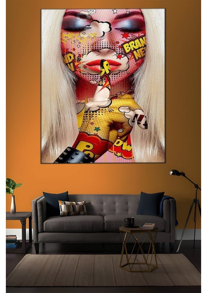 Insan Temalı, Pop Art Tablo-914 indirimleri