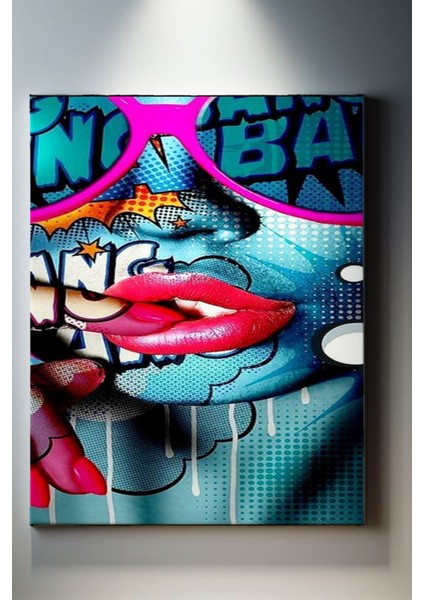 Pop Art Temalı, Modern Tablo-913