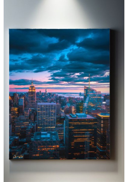 Modern Temalı, New York Tablo-834