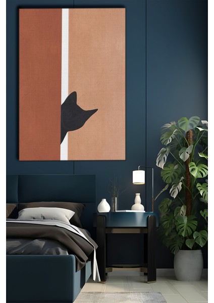 Hayvan Temalı, Bohem Kedi Tablo-615 modelleri