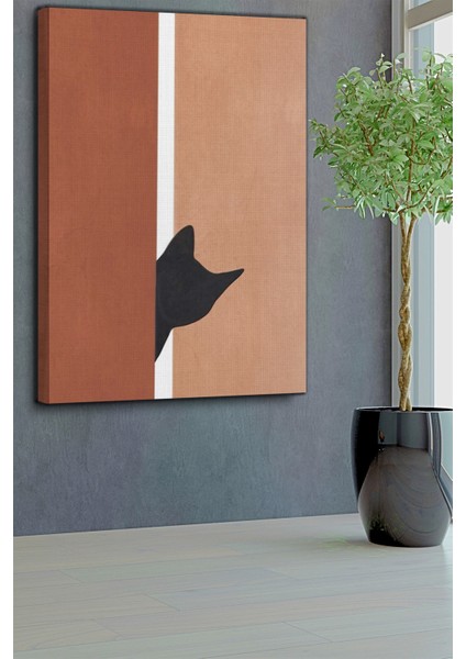 Hayvan Temalı, Bohem Kedi Tablo-615 fırsatları