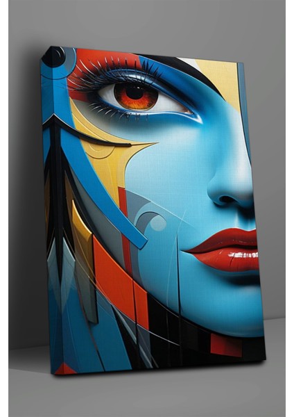 Soyut Temalı Kadın Portre Tablo-1322 fiyatları