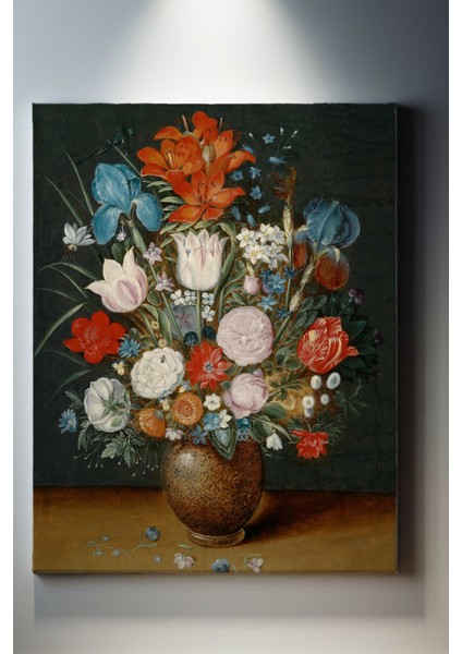 Vazoda Çiçekler Büyük Jan Brueghel'in Tablosu-1747