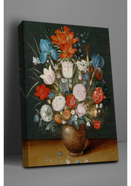 Vazoda Çiçekler Büyük Jan Brueghel'in Tablosu-1747