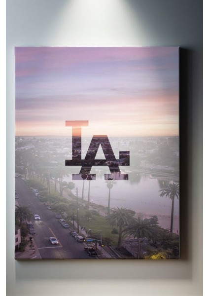 Los Angeles Manzaralı Tablo-1411