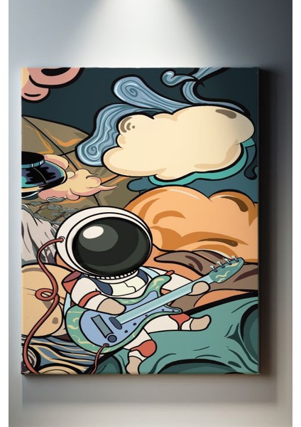 Bebek - Çocuk Odası Temalı, Astronot Tablo-808