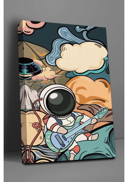 Bebek - Çocuk Odası Temalı, Astronot Tablo-808 fiyatları