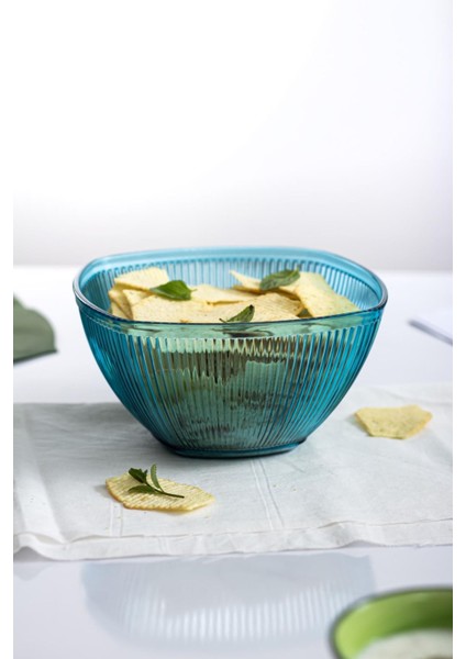 Akrilik Barok Aquamarin Orta Boy Kare 1,5 Litre Meyve & Salata Kasesi & Karıştırma Kabı fırsatları