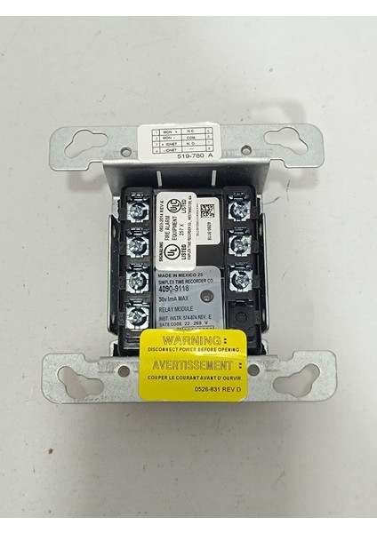 Simplex 4090-9118 Yangın Alarm Rolesi