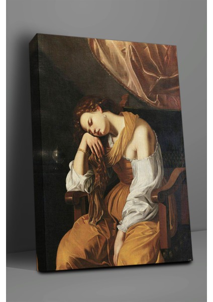"Melankoli Rolünde Mecdelli Meryem" Artemisia Gentileschi'nin Tablosu-2037