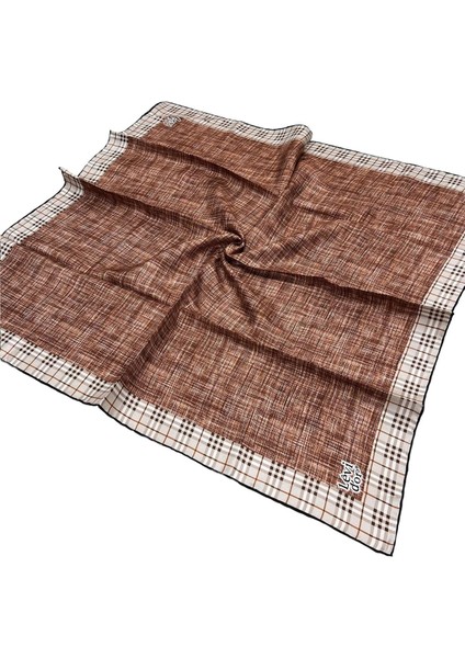 Twill Ipek Eşarp - 3844-80 Bakır