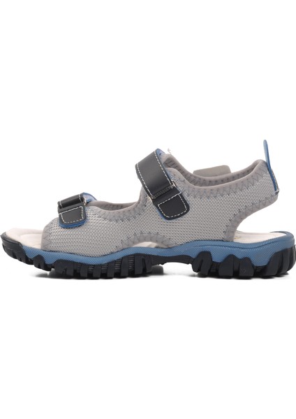 24-410-F Lacivert-Mavi Ortopedik Erkek Çocuk Sandalet