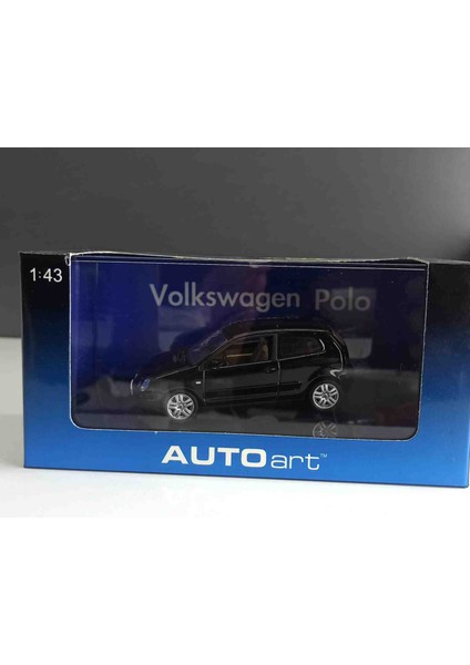 1:43 2001 Volkswagen Polo Black Unı