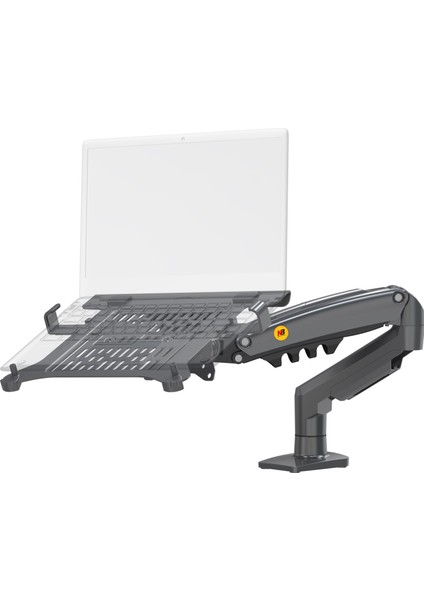 North Bayou Nb F80-FP Amortisörlü 10"-17" Laptop Standı