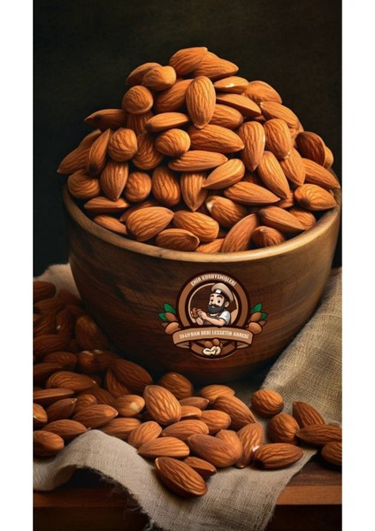 leri Taze Glutensiz Çiğ Badem