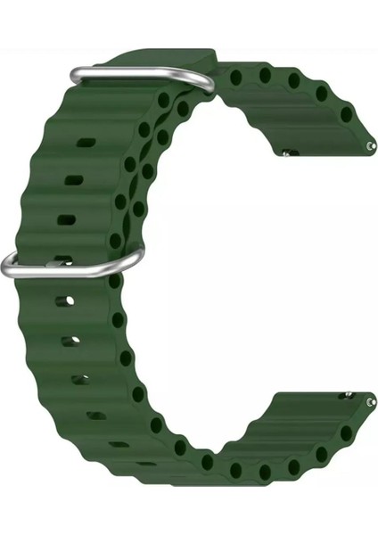 Huawei Watch Gt 2 46 mm İçin Ocean Loop Silikon Kordon 22MM