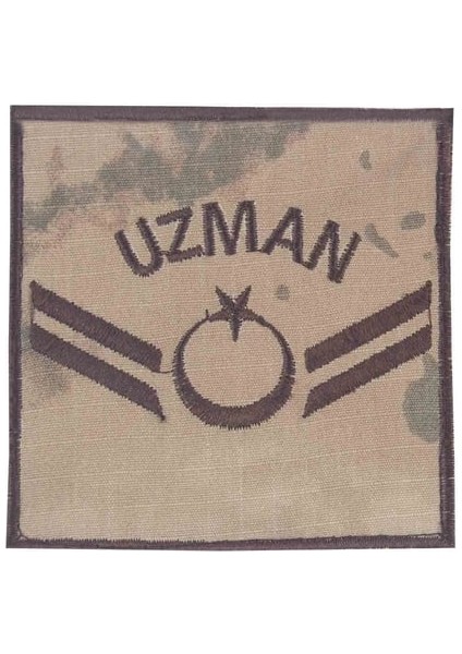 Jandarma Komando Uzman Çavuş Kamuflaj Rütbe