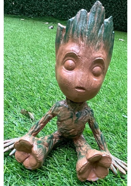 Baby Groot 3D Renkli Figür