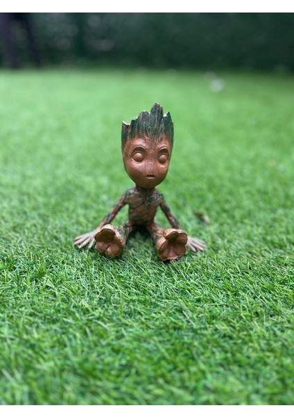 Baby Groot 3D Renkli Figür