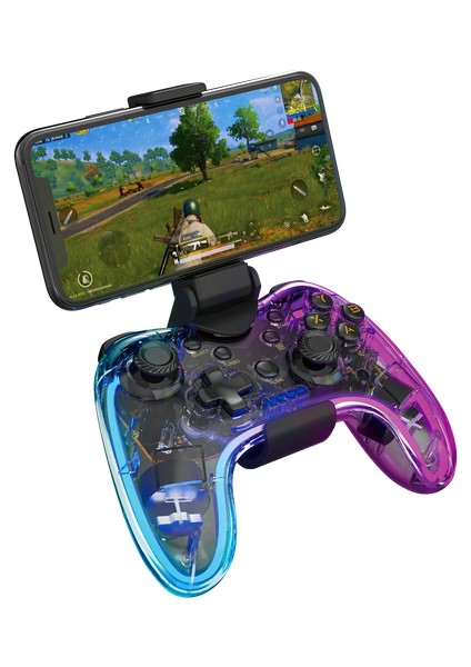 Gt-88 Ps 4 Joystick X Box Tablet Telefon Pc Uyumlu Bluetooth Titreşimli Kablosuz Oyun Kolu