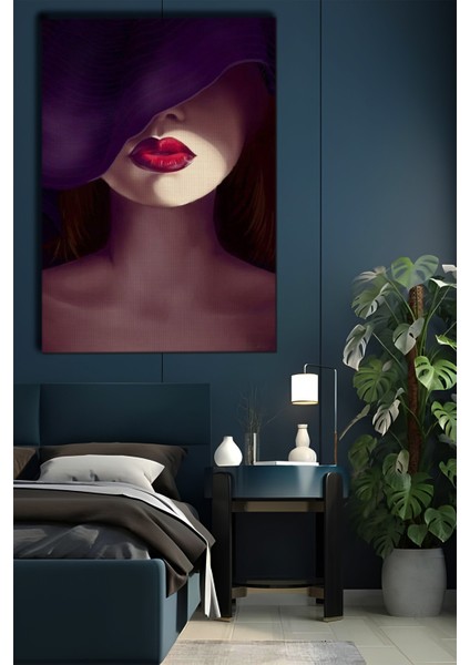 Modern Kadın Portre Tablo-1402 modelleri