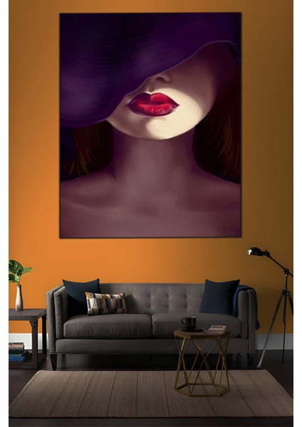 Modern Kadın Portre Tablo-1402 indirimleri