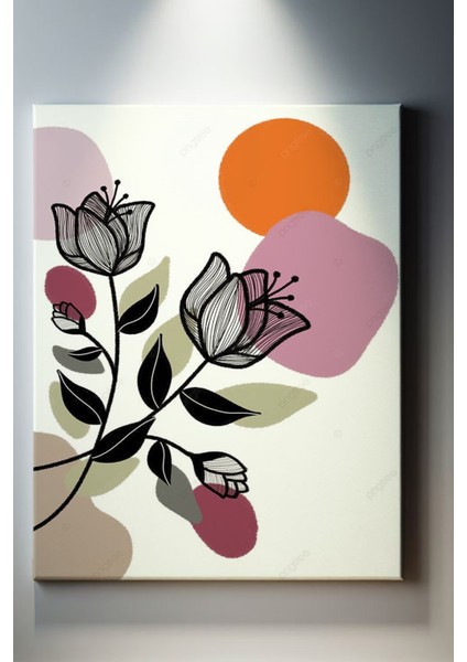 Çiçek Temalı, Bohem Tablo-978