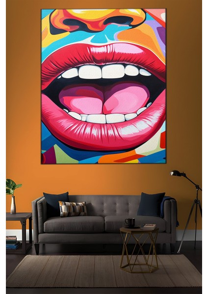 Pop Art Temalı, Dekoratif Tablo-783