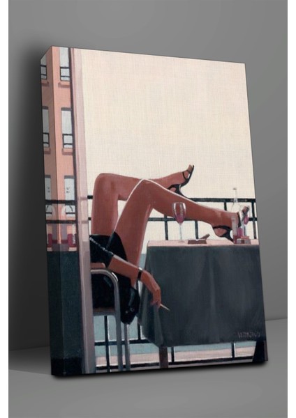 Balkondaki Kadın Tablosu-2063 fiyatları