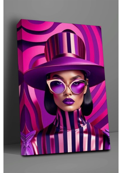 Modern Temalı Kadın Portre Tablo-1275 fiyatları