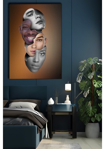 Maskeler Temalı Tablo-1327 modelleri