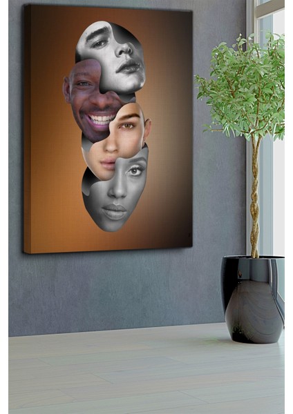 Maskeler Temalı Tablo-1327 fırsatları