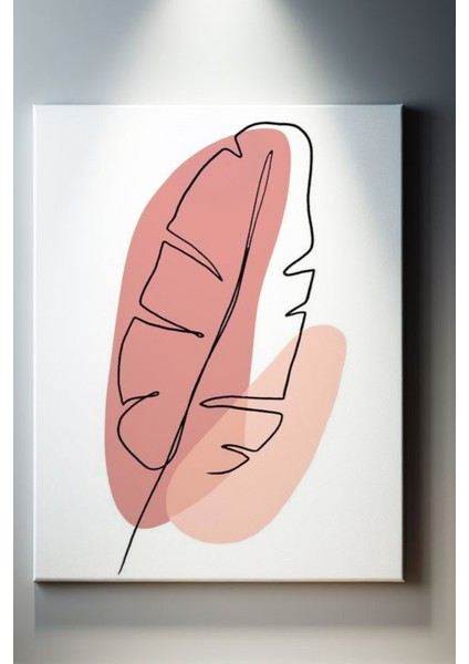 Yaprak Desenli Bohem Tablo-1334