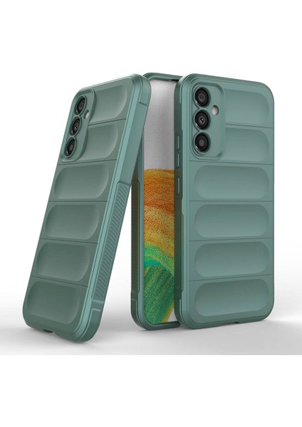Samsung Galaxy A34 Kılıf Esnek Tpu Oyuklu Arka Yüzey Tasarımlı Etnik Silikon Kapak