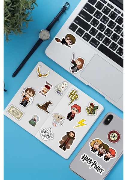 Harry Potter Sticker Seti -Laptop Telefon Ajanda Için Etiket