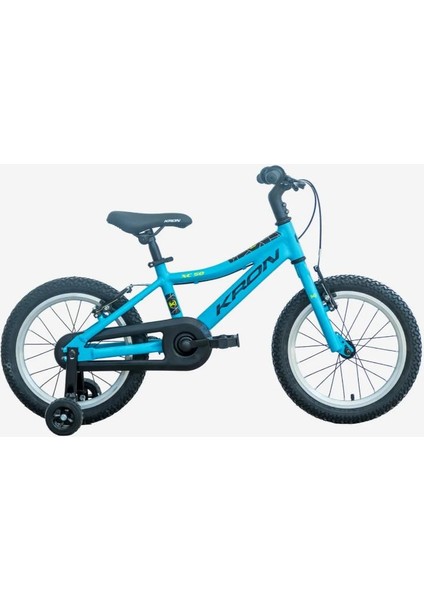 Xc 50 - 16" Mtb - 8' - Single Speed - V.b - Turkuaz-Beyaz/neon Sarı