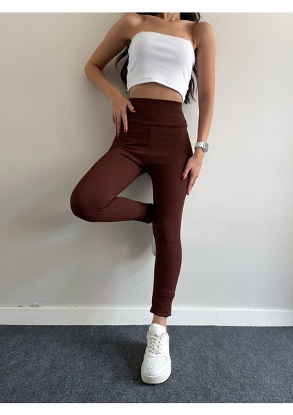 Kadın Büyük Beden Toparlayıcı Yüksek Bel Fitilli Tayt fiyatları