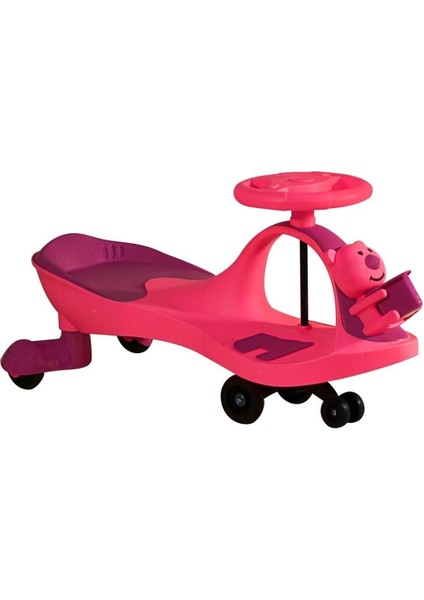 Furkan Toys 3 - 4 Yaş Karınca Kaykay Plazma Car Swing Car Sihirli Araba Pembe 3