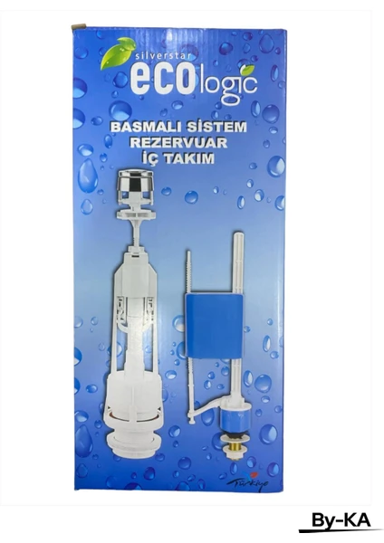 Ecologic Eco Logic Rezervuar İç Takım Basmalı Sistem Klozet Sifon İç Takım