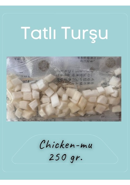 Kbap Food Kore Turşu Seti Kimçi - Danmuji - Chicken Mu 3x250 gr