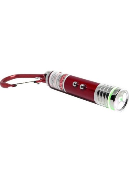 Kedi Köpek Oyuncak 3 Fonksiyonlu Kırmızı Beyaz Işıklı LED Lazer Anahtarlık fiyatları