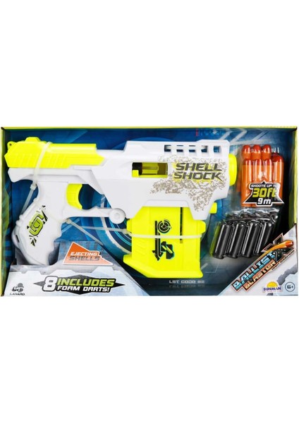 Sun-Lnr-Silah Sünger/kapsül Atan Ballist-X Blaster Shell Shock 8 Mermili/kapsül