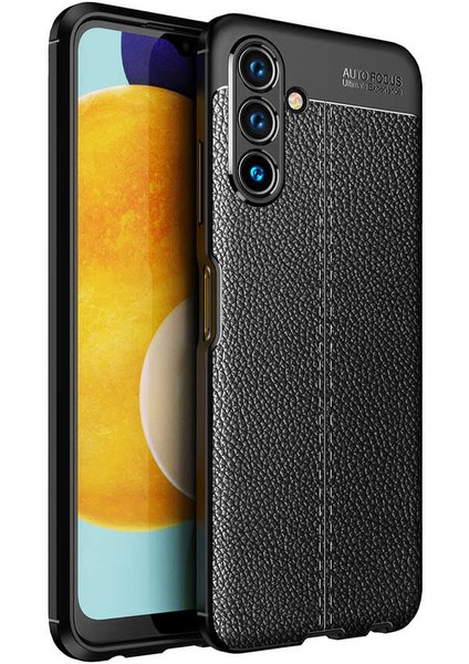 Galaxy A04S Kılıf Niss Silikon Kapak-Siyah